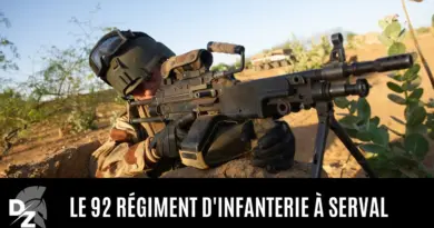 Le 92e régiment d’infanterie à Serval