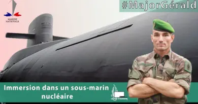 Le #MajorGerald embarque à bord d’un sous-marin nucléaire !