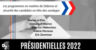 Le programme défense et sécurité des principaux candidats