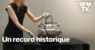 Le tout premier sac Birkin d’Hermès adjugé à 8,6 millions d’euros, un record