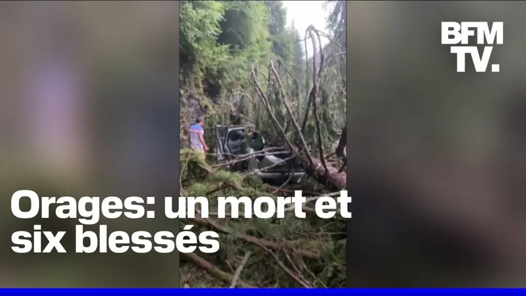 Les images des violents orages qui ont touché l’est de la France