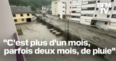 Les images impressionnantes des inondations à Modane en Savoie