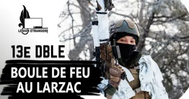 Les #légionnaires s’entraînent dans le froid du Larzac
