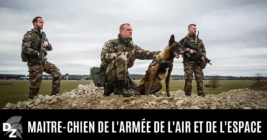Les maîtres-chiens de l’armée de l’Air et de l’Espace
