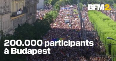 Marche des Fiertés : 200.000 personnes ont défilé à Budapest malgré l’interdiction