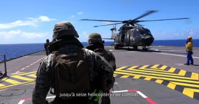 Opération amphibie : projection à partir de la mer