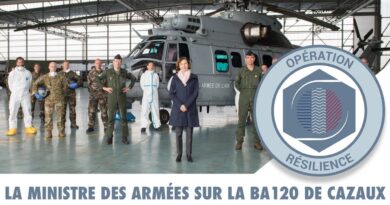 RÉSILIENCE : La ministre des Armées rencontre les Aviateurs de la BA120 de Cazaux