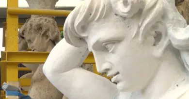 Restauration des statues du Val de Grâce – La sculpture sur pierre des Génies (2019)