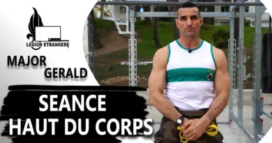 Séance haut du corps avec le Major Gérald | Entraînement de légionnaire