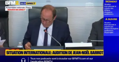 🟡Situation internationale: suivez en direct l’audition de Jean-Noël Barrot