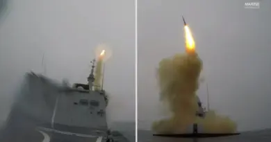 Tir réussi d’un Aster 30 par la FREMM Normandie