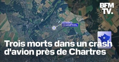 Trois morts après le crash d’un avion près de Chartres dans un quartier résidentiel